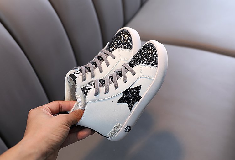Starry Winter Kids' High-Tops