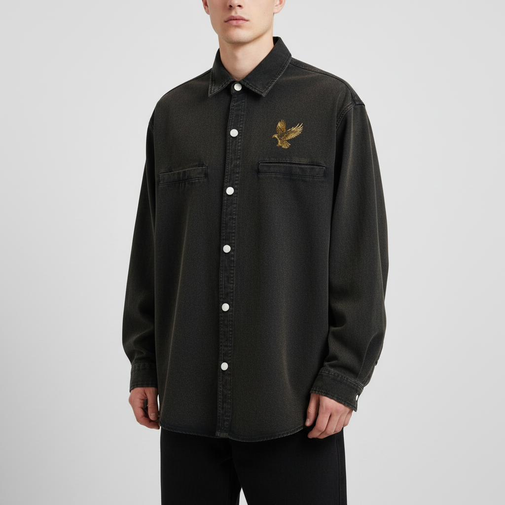 Original Era Eagle Denim Vintage Washed Heavyweight Jacket