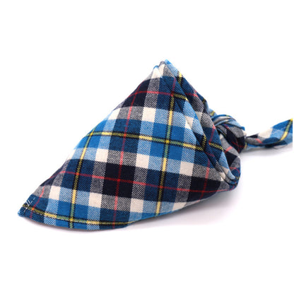 Scottish Plaid Large Baby Bib