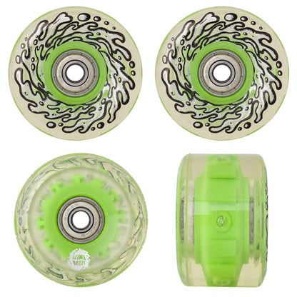 Slime Balls LED Glow Cruiser Wheels 60mm