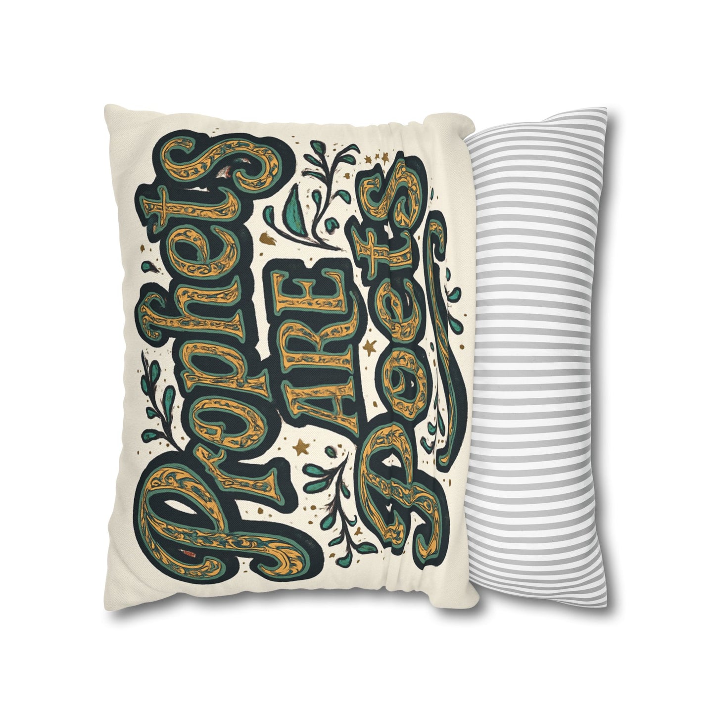 Prophets Are Poets Decorative Pillowcase — Inspirational Quote Throw Pillow