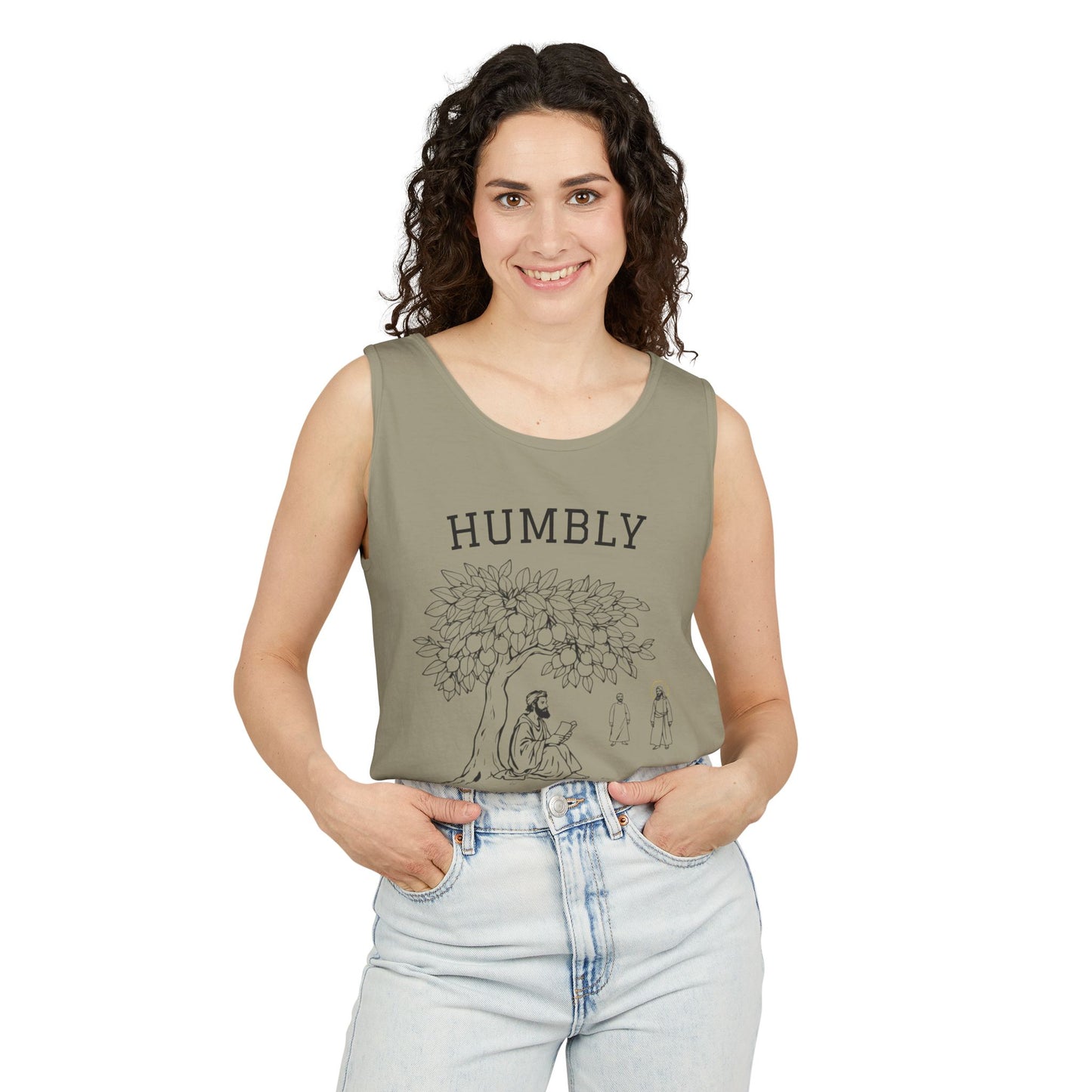 Seen Under A Tree Tank Top — Graphic Tank
