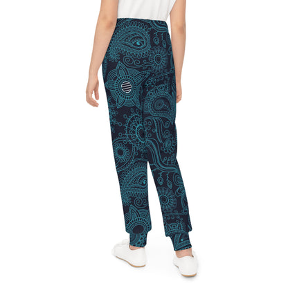 Original Era Teal Youth Joggers