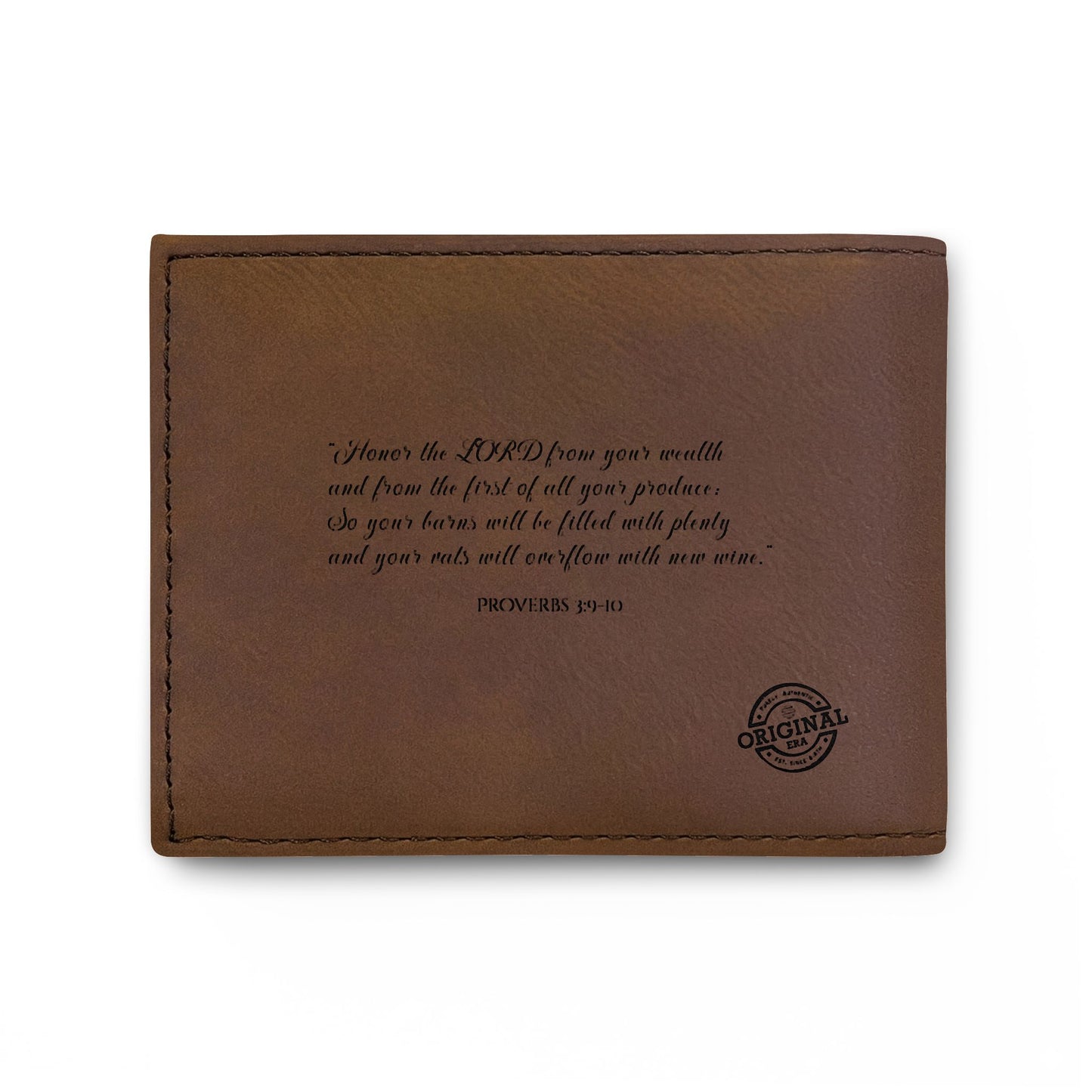 Covered Wagon Silhouette Bi-Fold Wallet