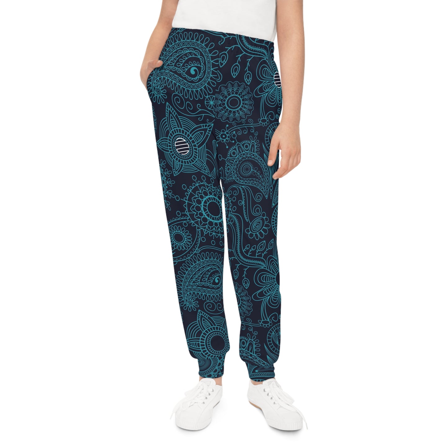 Original Era Teal Youth Joggers