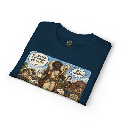 Lost & Found Sheep Graphic T-Shirt — “God Has My Back” Humble Collection