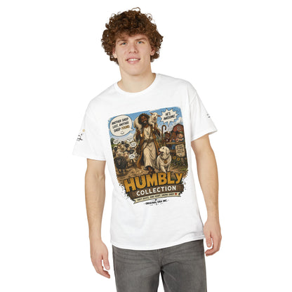 Lost & Found Sheep Graphic T-Shirt — “God Has My Back” Humble Collection