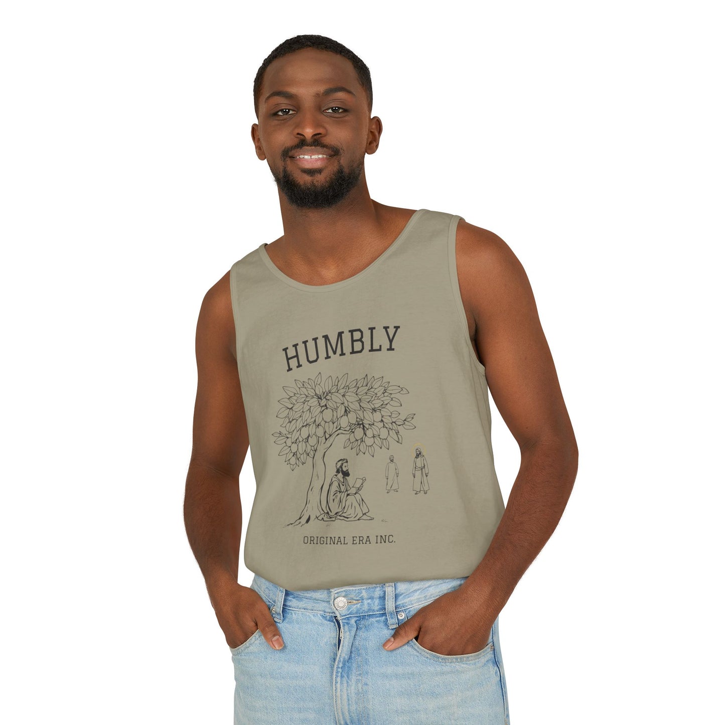 Seen Under A Tree Tank Top — Graphic Tank