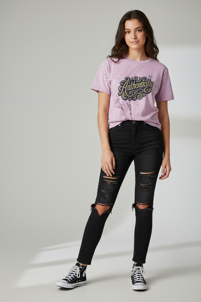 Youth 'Authenticity' Vintage Graphic T-Shirt — Original Era Retro Tee