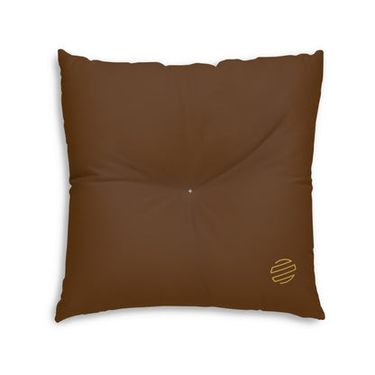 Vintage Treasure Map Tufted Floor Pillow