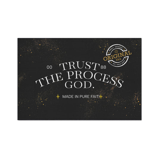 Heavy Duty Floor Mat with Inspirational Design - Trust the Process, Non-Slip Area Rug, Motivational Home Decor, Faith-Based Welcome [...]