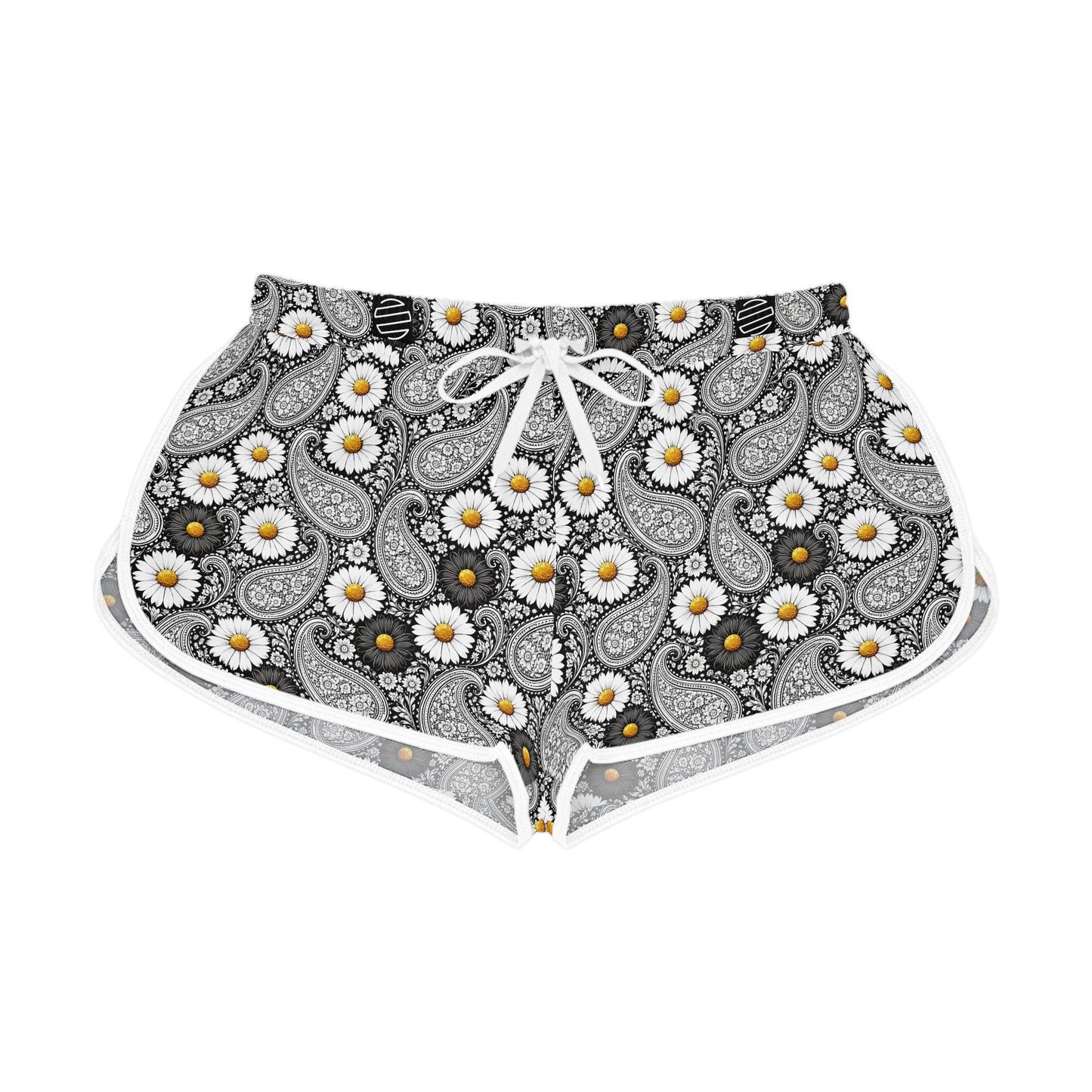 Women's Relaxed Shorts — Floral Boho Lounge & Summer Beachwear