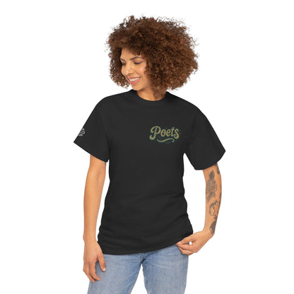 Poets Are Prophets Graphic Tee — Inspirational Poet Quote T-Shirt