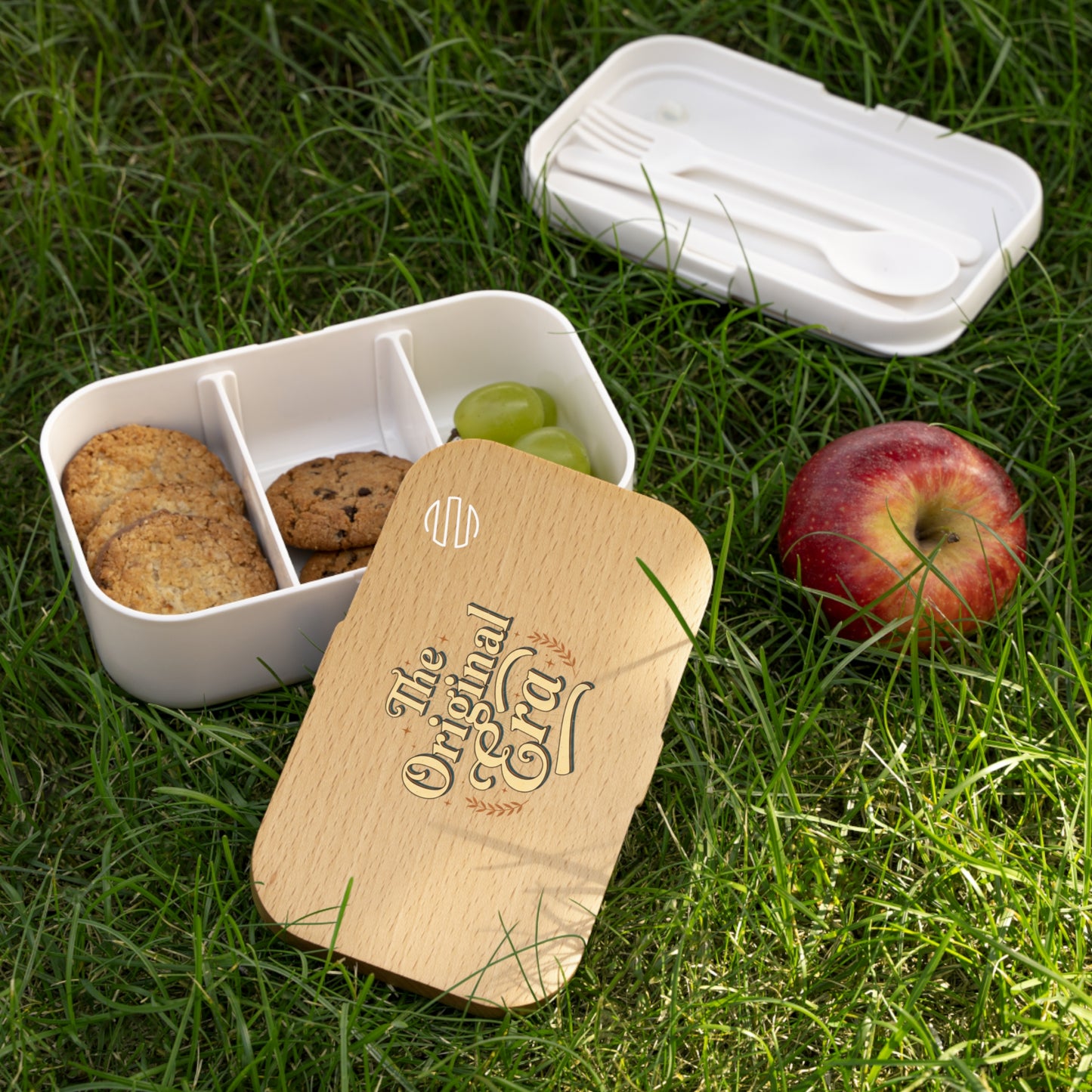 "The Original Era" Wood-Effect Eco Bento Lunch Box