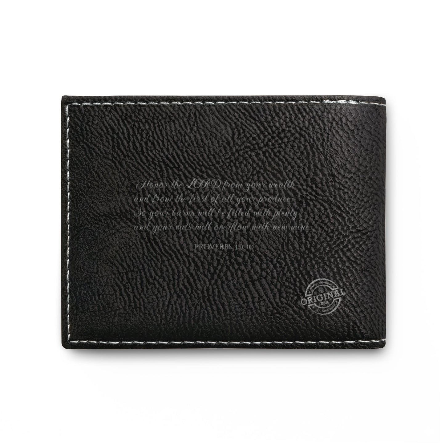 Covered Wagon Silhouette Bi-Fold Wallet