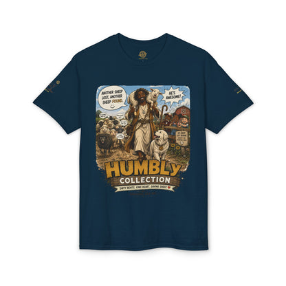 Lost & Found Sheep Graphic T-Shirt — “God Has My Back” Humble Collection
