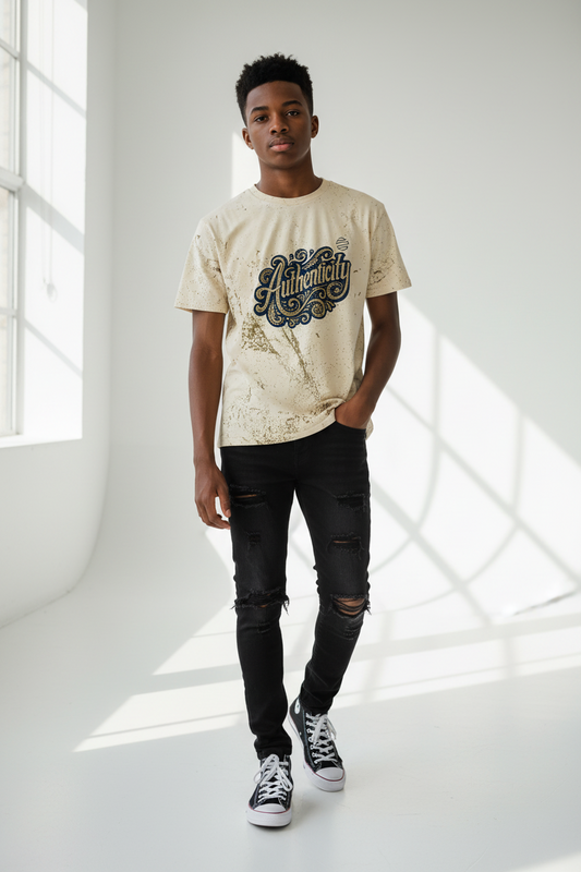 Youth 'Authenticity' Vintage Graphic T-Shirt — Original Era Retro Tee