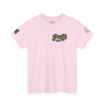 Poets Are Prophets Graphic Tee — Inspirational Poet Quote T-Shirt