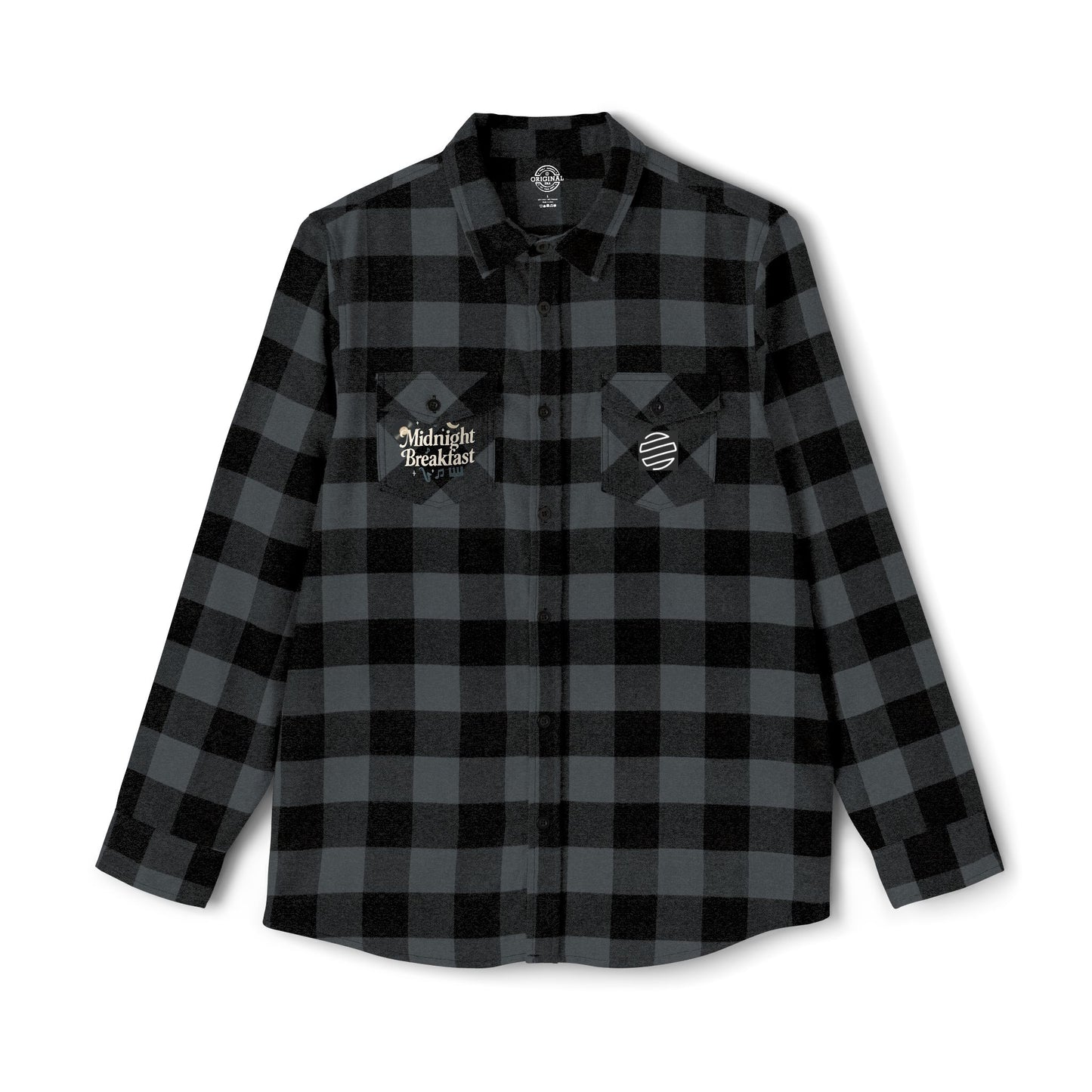 Midnight Breakfast Plaid Flannel Shirt