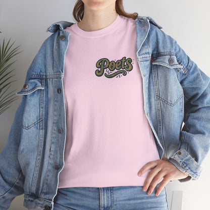Poets Are Prophets Graphic Tee — Inspirational Poet Quote T-Shirt
