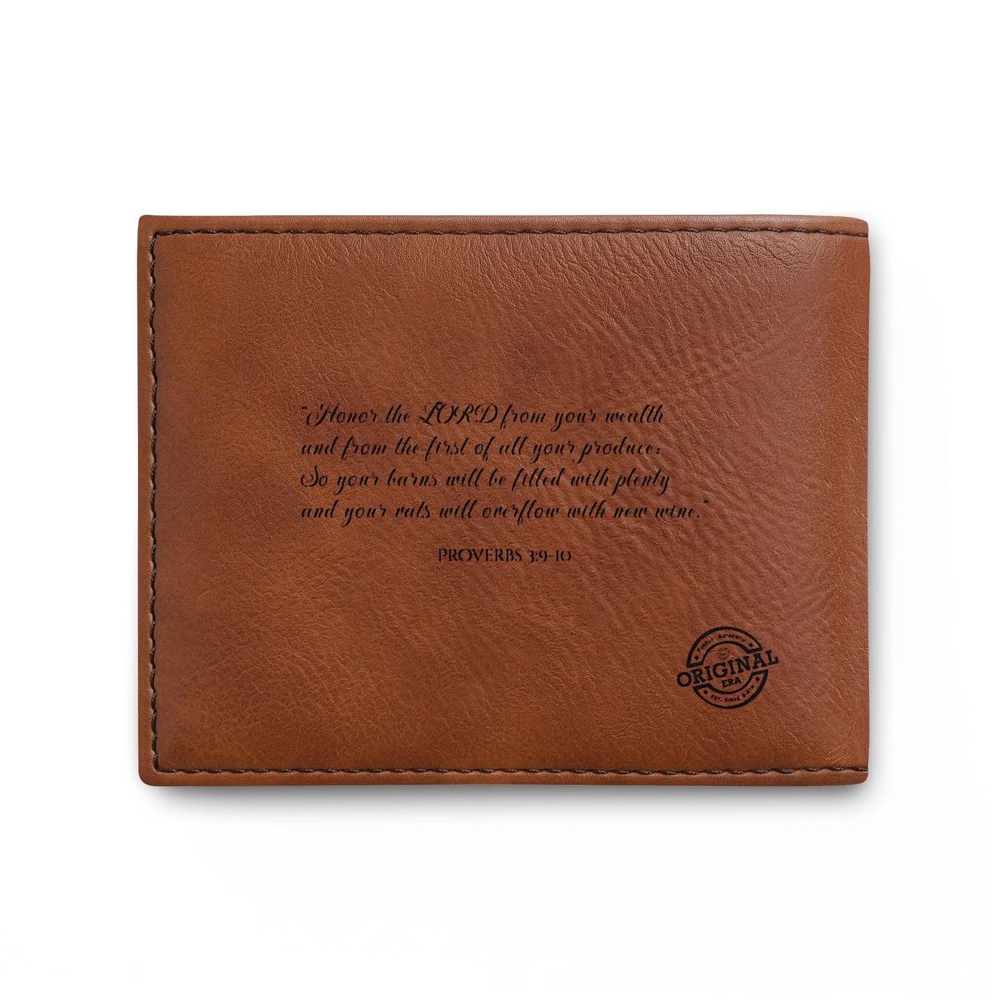 Covered Wagon Silhouette Bi-Fold Wallet