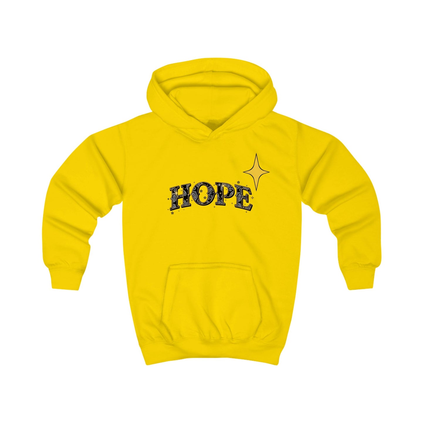 Kids Hoodie — Hope in Jesus Sunburst Christian Youth Hoodie
