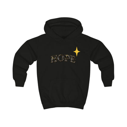 Kids Hoodie — Hope in Jesus Sunburst Christian Youth Hoodie