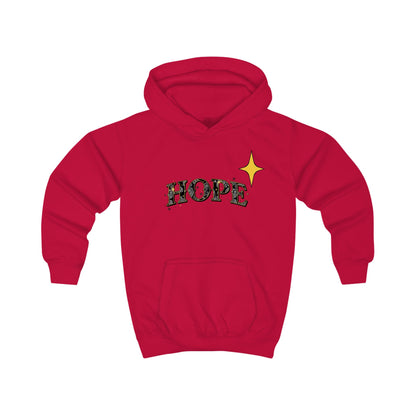 Kids Hoodie — Hope in Jesus Sunburst Christian Youth Hoodie