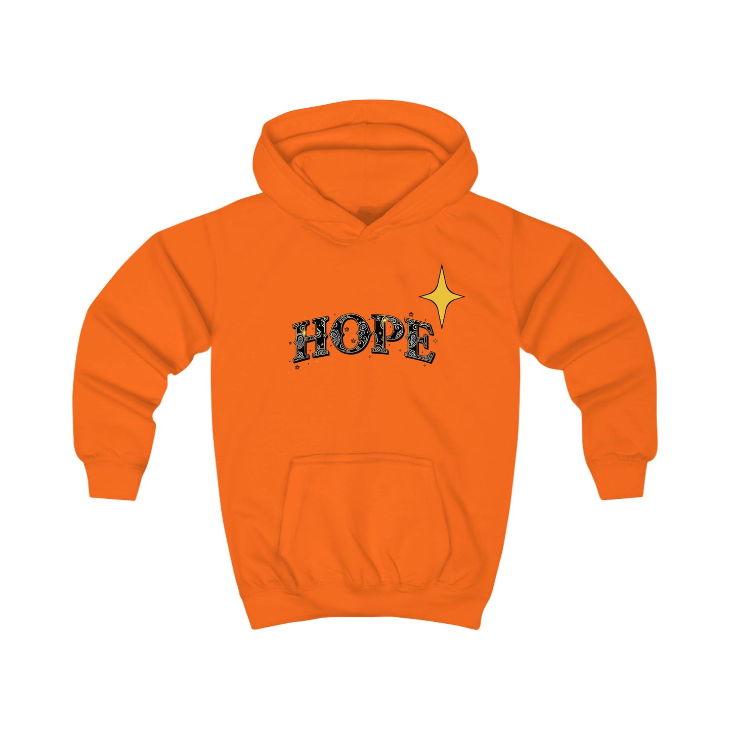 Kids Hoodie — Hope in Jesus Sunburst Christian Youth Hoodie