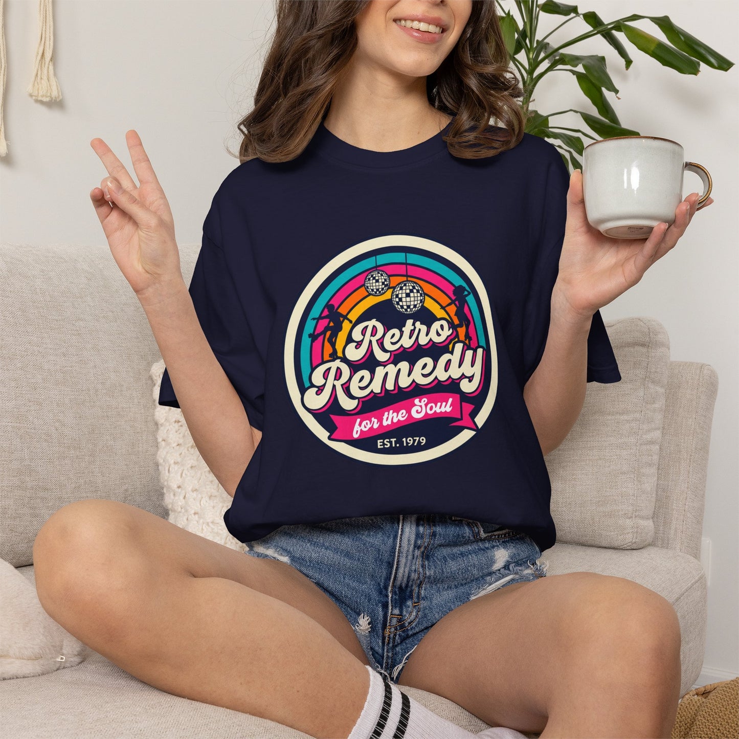 Retro Remedy Vintage Concert Poster T-Shirt
