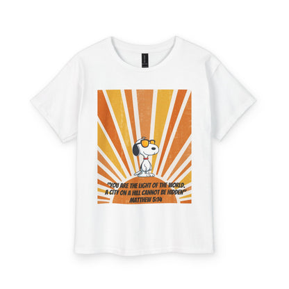 Youth Tee — Retro 'Original Era' Sunburst Design (You Are the Light)