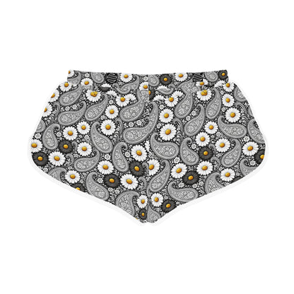 Women's Relaxed Shorts — Floral Boho Lounge & Summer Beachwear