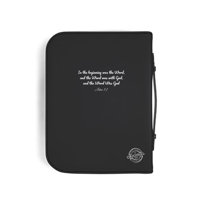 My Bible Zippered Cover — Scripture Verse Protective Case for Bible