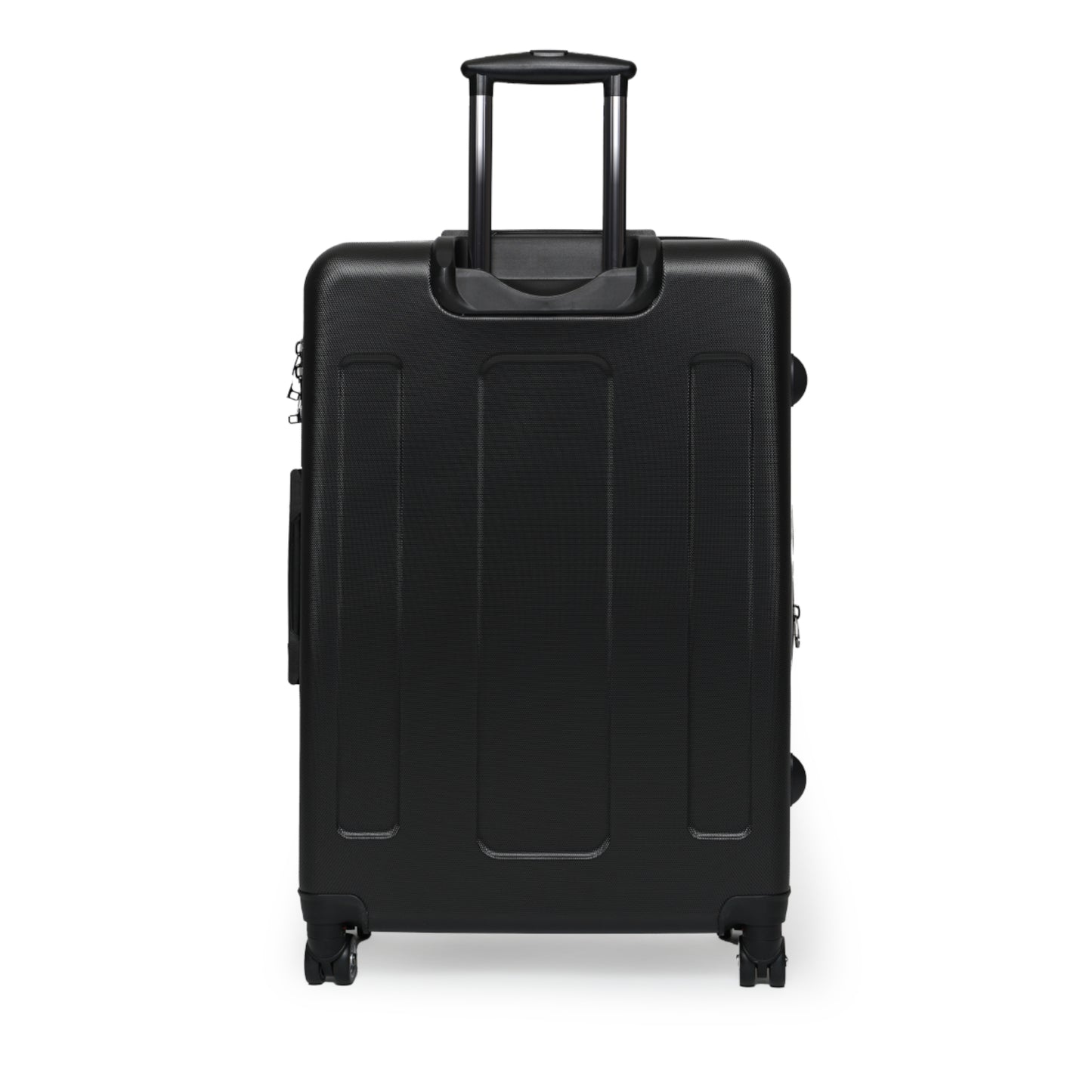 Classic Black Carry-On Suitcase – Lightweight Hardshell Travel Luggage with Spinner Wheels