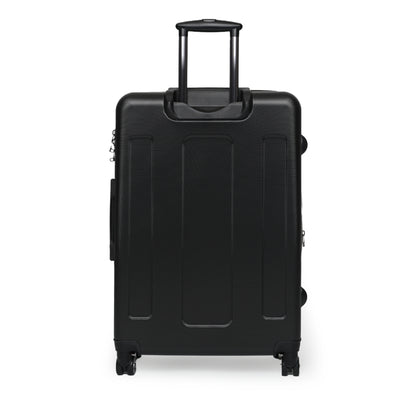 Classic Black Carry-On Suitcase – Lightweight Hardshell Travel Luggage with Spinner Wheels