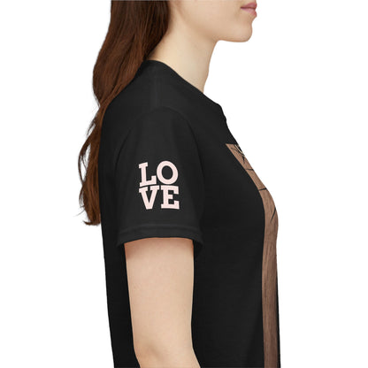 Christian Inspirational Tee, Unisex Heavy Cotton Shirt, Love and Truth Graphic T-Shirt, Faith-Based Apparel