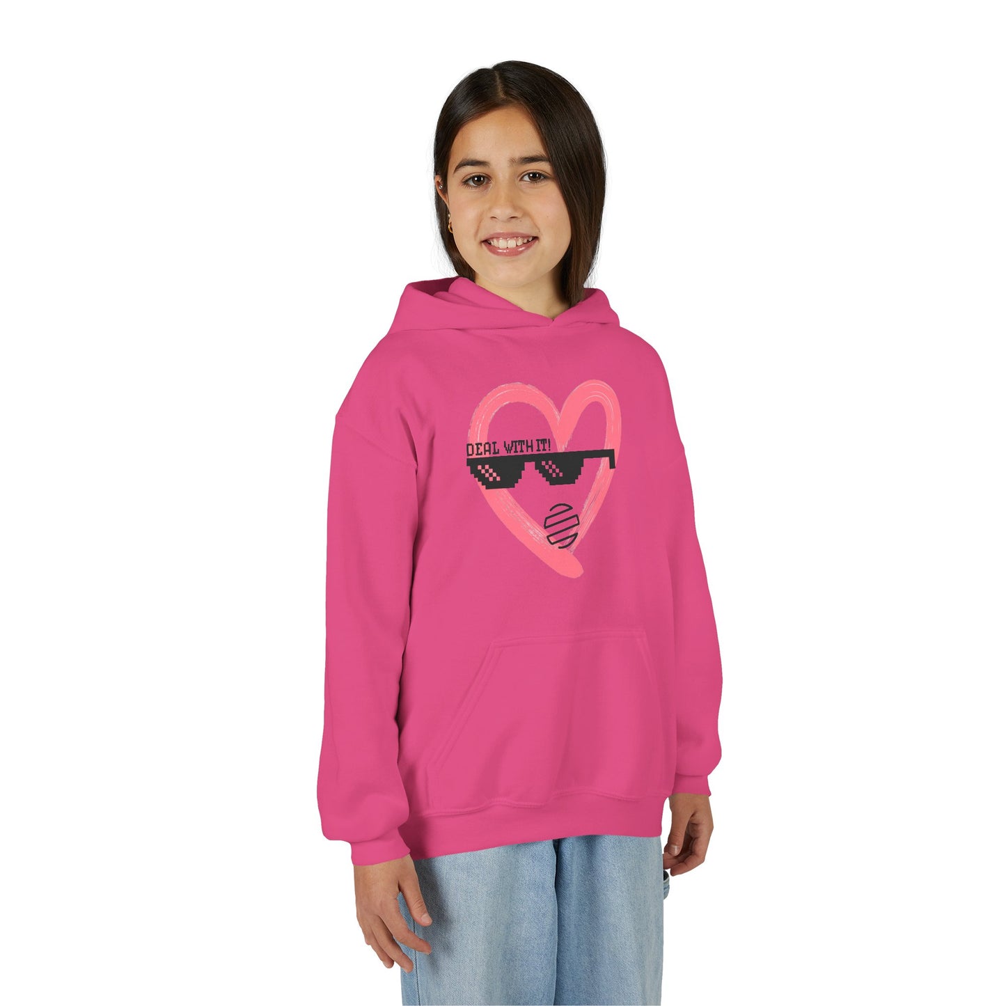 Youth Hoodie with Heart & Original Era Design