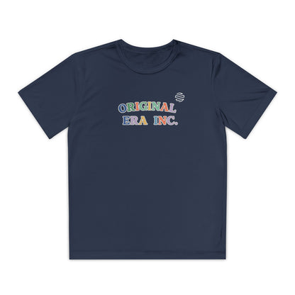 Youth Competitor Tee — "Original Era Inc." Kids' Christian Scripture T-Shirt (Matthew 5:9)