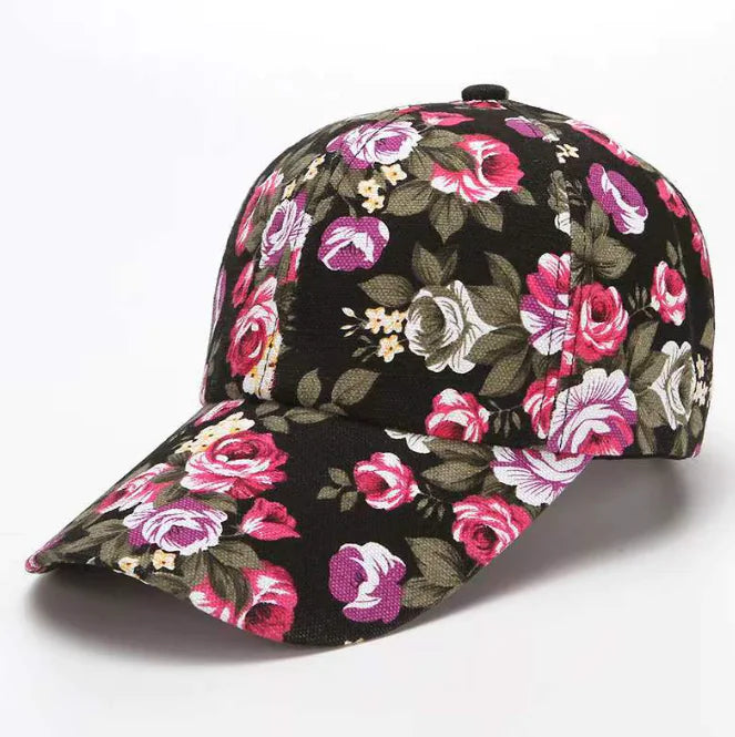 Casual Floral Sun Hat for Women