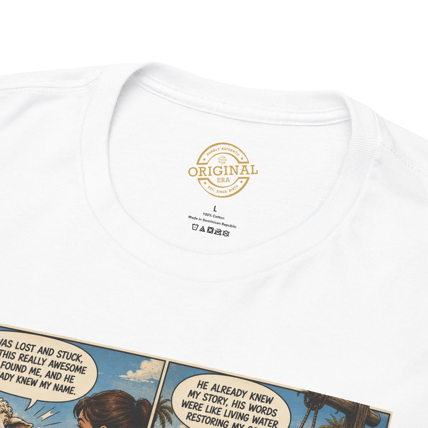 Humbly Comic Interview Panel Tee — Humbly Graphic T-Shirt