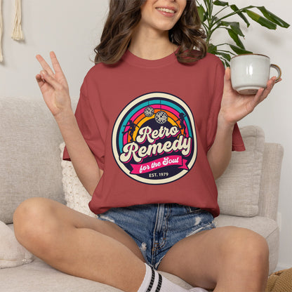Retro Remedy Vintage Concert Poster T-Shirt