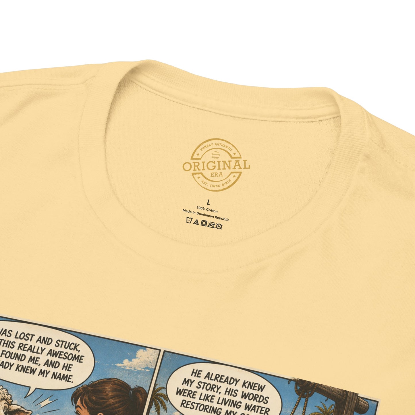 Humbly Comic Interview Panel Tee — Humbly Graphic T-Shirt