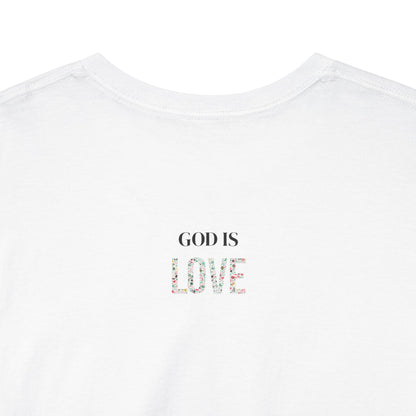 Christian Inspirational Tee, Unisex Heavy Cotton Shirt, Love and Truth Graphic T-Shirt, Faith-Based Apparel