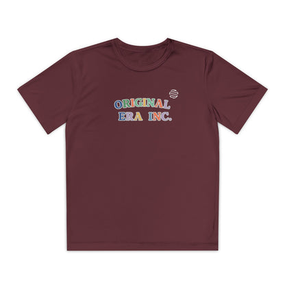 Youth Competitor Tee — "Original Era Inc." Kids' Christian Scripture T-Shirt (Matthew 5:9)