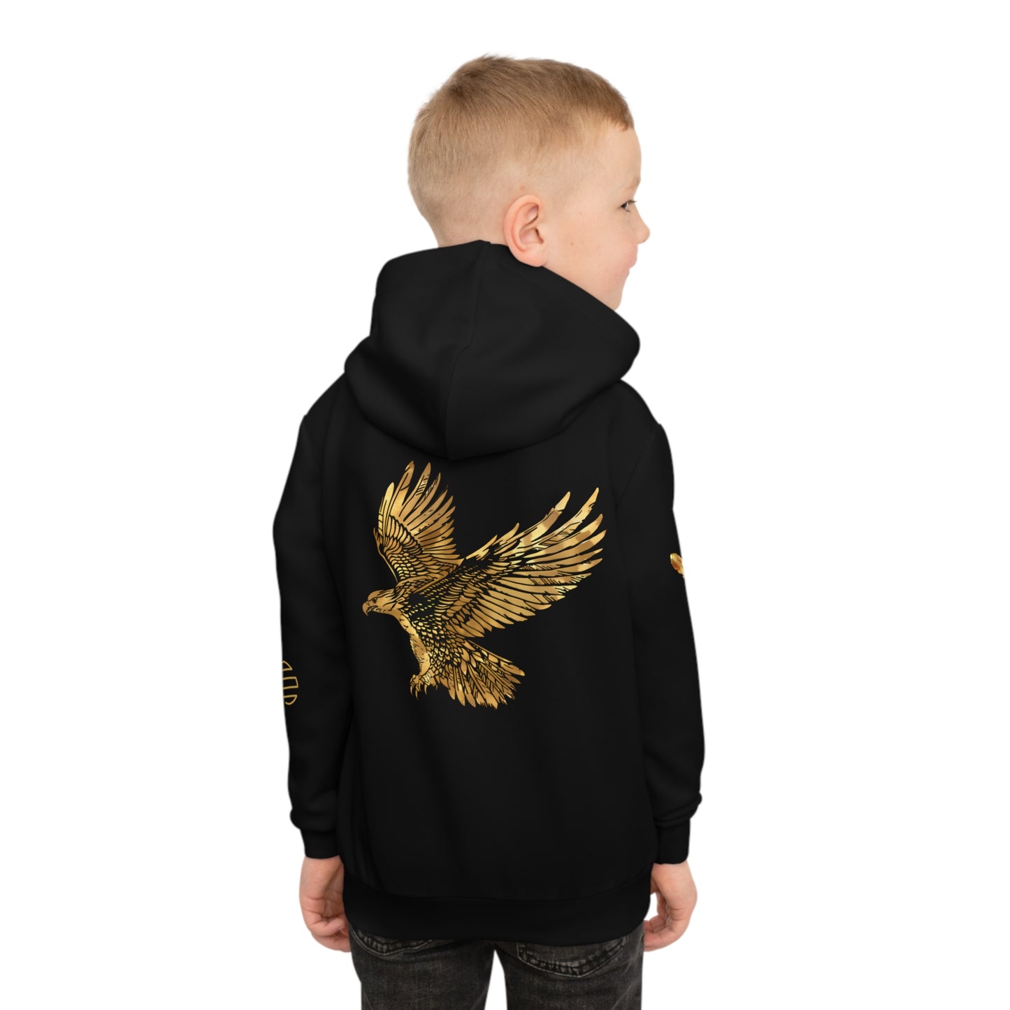 Faith Like Gold Children's Hoodie - Inspirational Kids Faith Sweatshirt