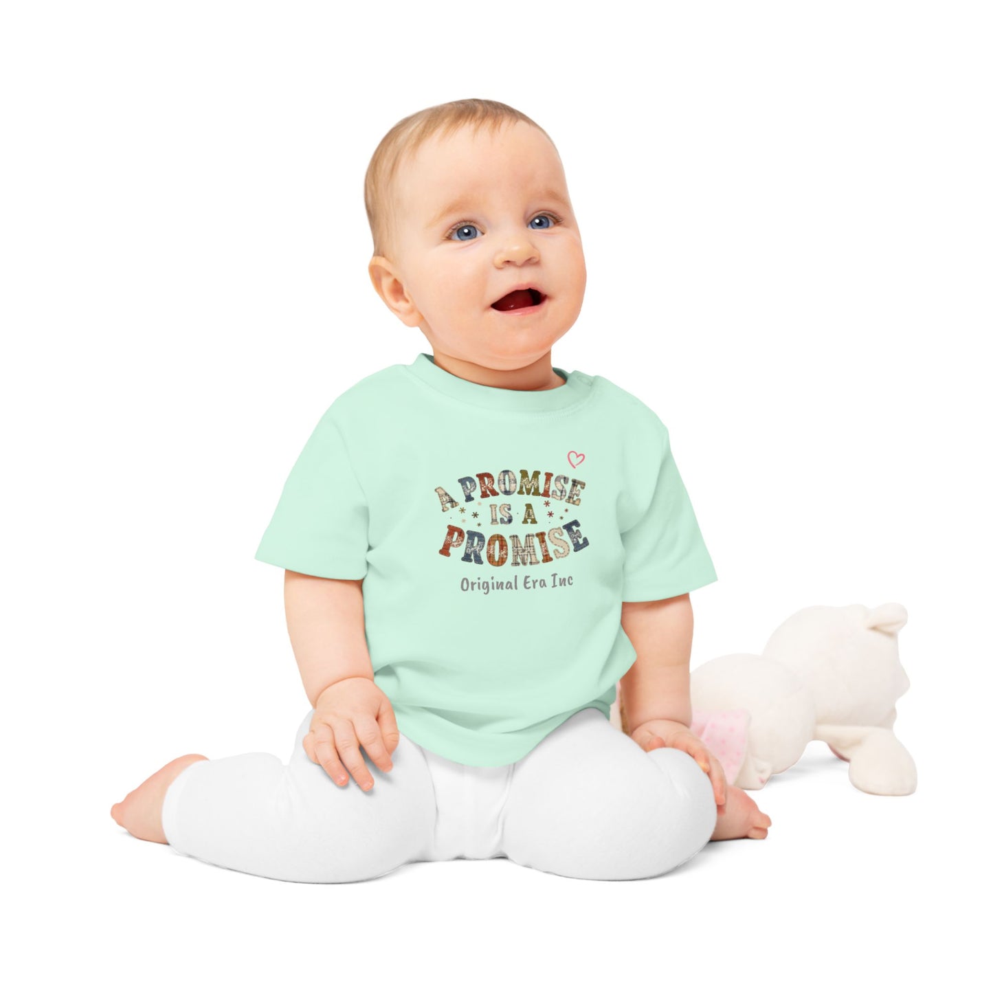 Baby T-Shirt — "A Promise Is A Promise" Vintage Logo Infant Tee