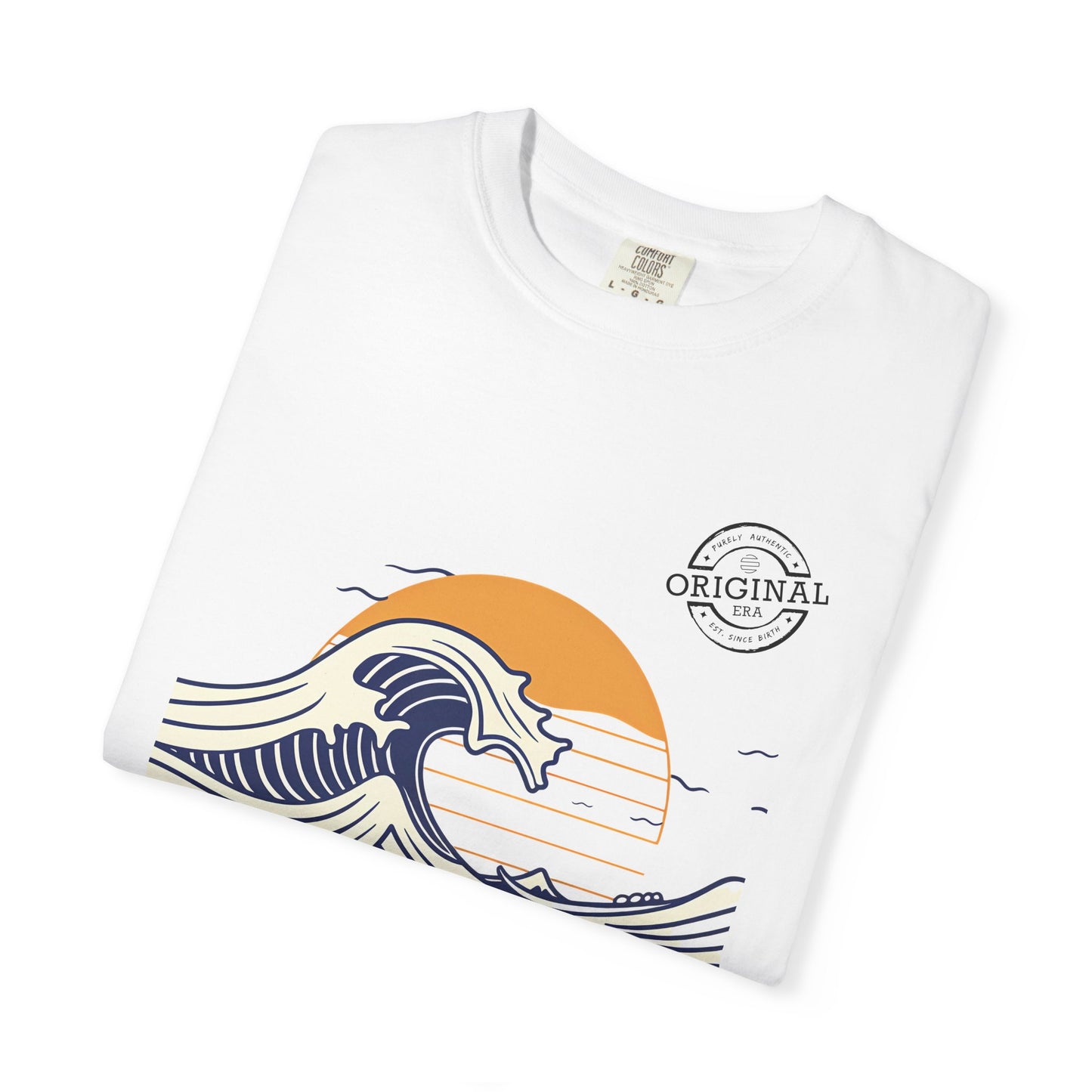 Psalm 42:7 Wave T-Shirt — "Deep Calls to Deep" Christian Graphic Tee