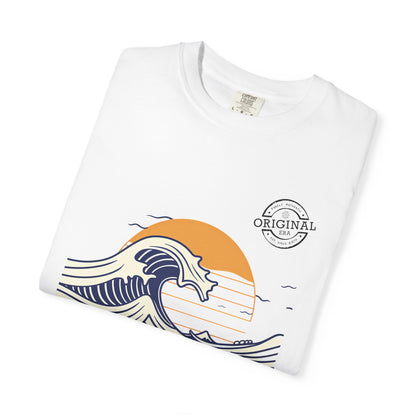 Psalm 42:7 Wave T-Shirt — "Deep Calls to Deep" Christian Graphic Tee