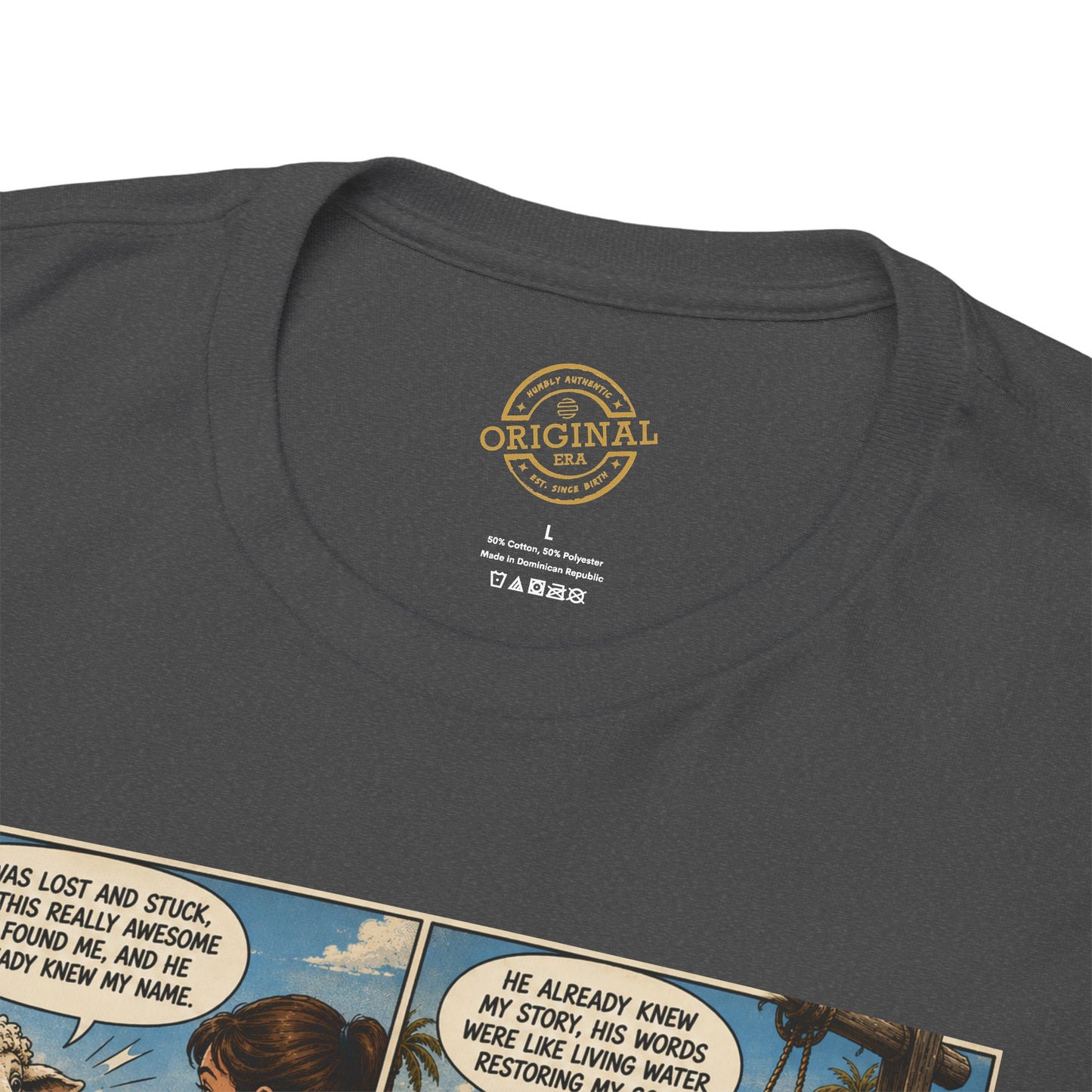 Humbly Comic Interview Panel Tee — Humbly Graphic T-Shirt