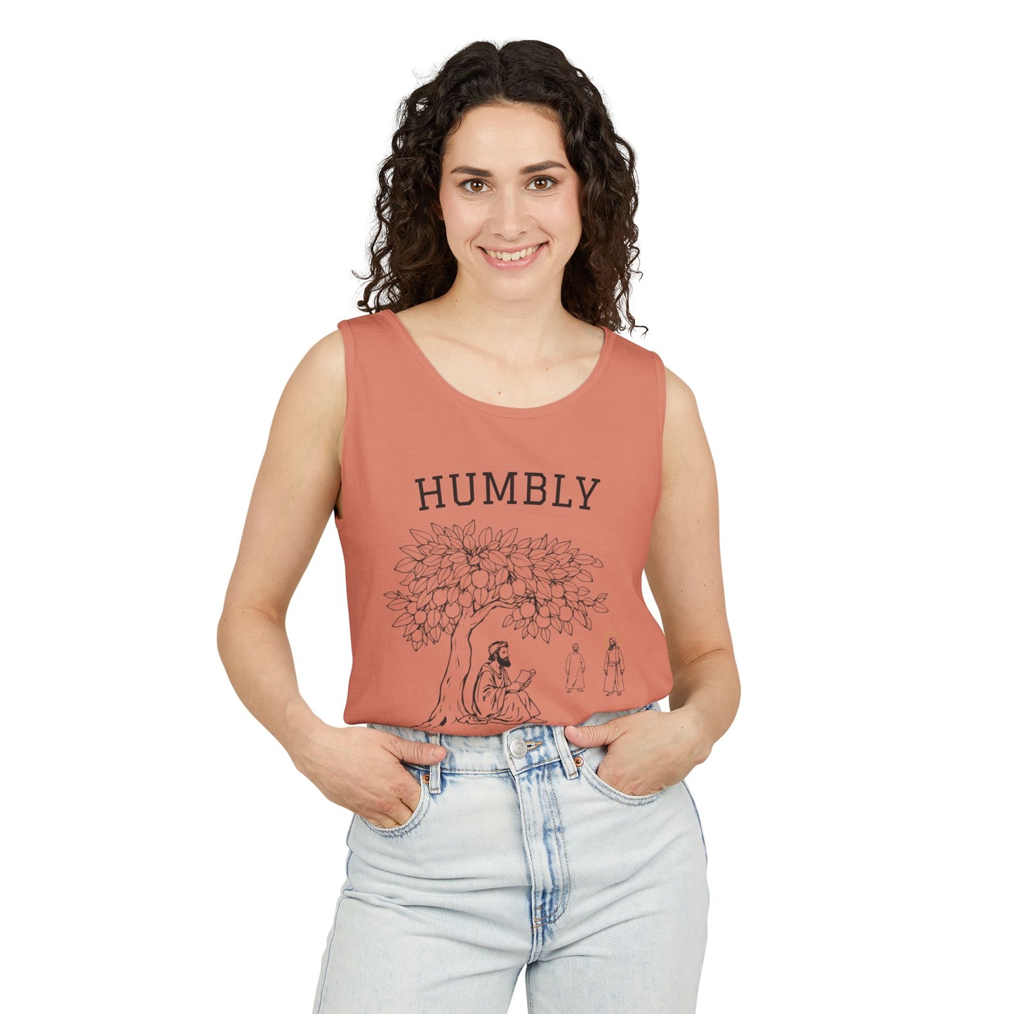 Seen Under A Tree Tank Top — Graphic Tank